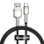 Kabel USB do USB-C Baseus Cafule, 66W, 1m (czarny)