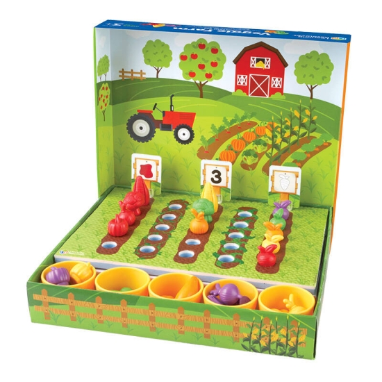 Zestaw do nauki sortowania Warzywna Farma Learning Resources LER 5553