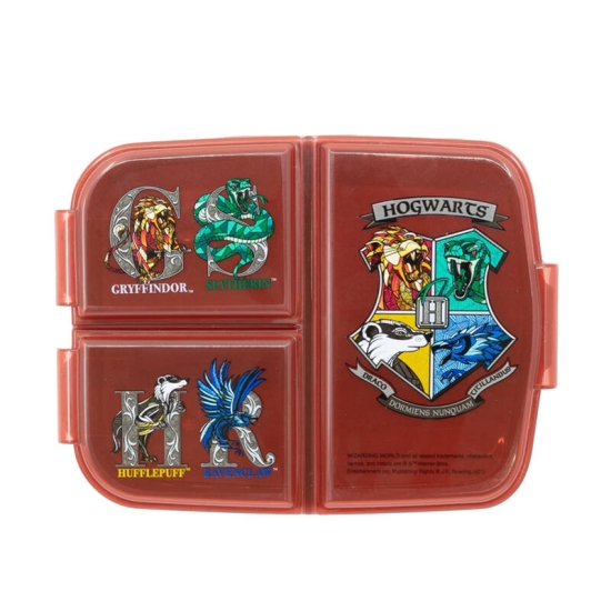 Śniadaniówka / Lunchbox STOR 14120 3 komorowa Harry Potter (czerwona)