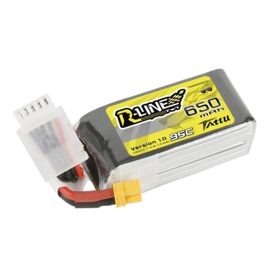 Akumulator Tattu R-Line 650mAh 14,8V 95C 4S1P XT30