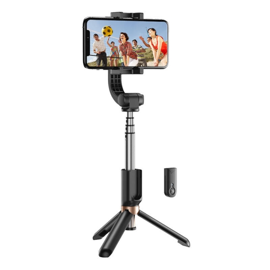 Selfiestick/statyw bluetooth APEXEL APL-D6 (czarny)