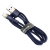 Kabel USB Lightning  Baseus Cafule 2.4A 1m (złoto-granatowy)