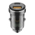 Ładowarka samochodowa Budi 30W, USB + USB-C, PD + QC 3.0 (szara)