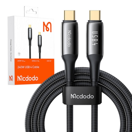 Kabel USB-C do USB-C Mcdodo CA-2990, PD 140W, 1.2m (czarny)