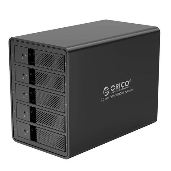 Obudowa zewnętrzna Orico na 5 dysków HDD 3.5" USB 3.0 typ B