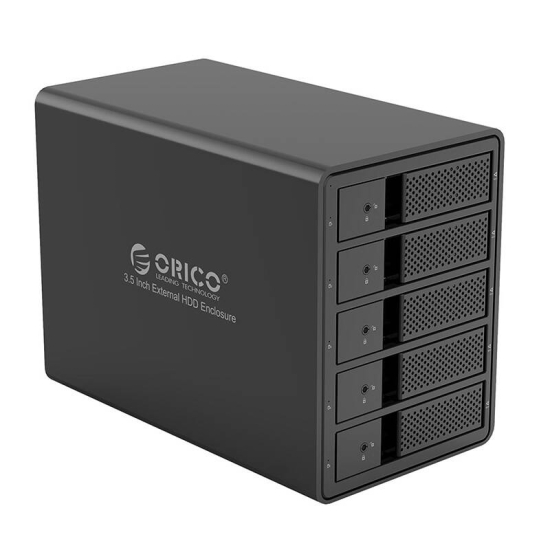 Obudowa zewnętrzna Orico na 5 dysków HDD 3.5