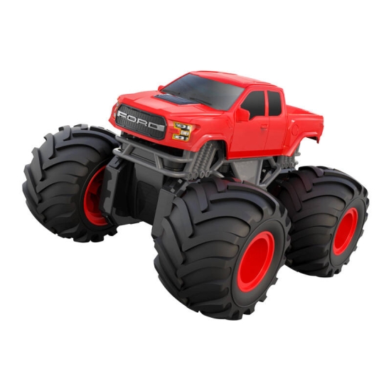 Samochód zdalnie sterowany RC na pilota 1:18  Double Eagle (czerwony) (czerwony) Ford (amfibia) E344-003