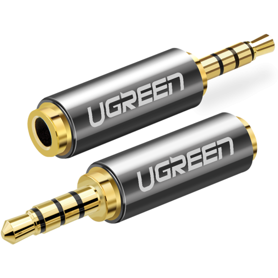 Adapter / przejściówka UGREEN 20501 z 2,5 mm micro jack (męski)  na 3,5 mm mini jack (żeński)