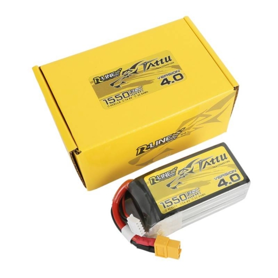 Akumulator Tattu R-Line Version 4.0 1550mAh 14,8V 130C 4S1P XT60