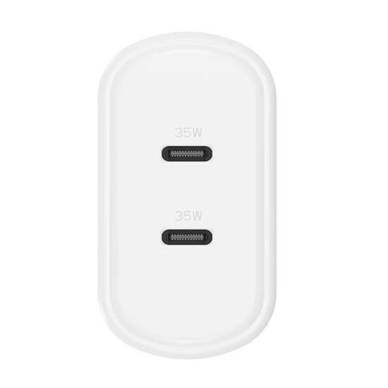 Ładowarka sieciowa Cygnett 2x USB-C 35W (biała)