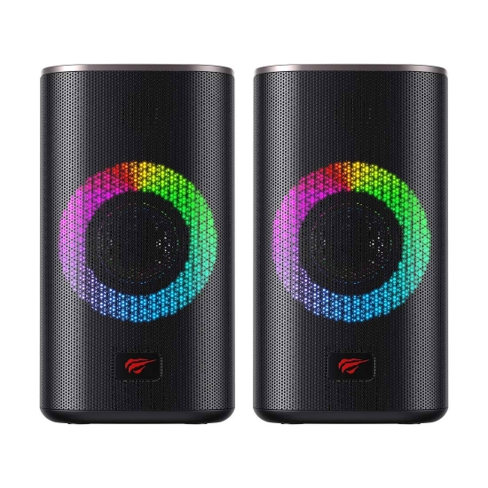 Głośniki komputerowe 2.0 Havit SK212 Bluetooth RGB