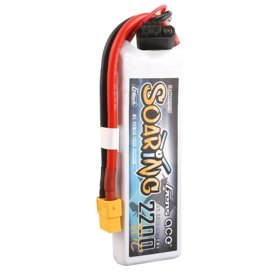 Akumulator Gens Ace G-Tech Soaring 2200mAh 7.4V 30C 2S1P XT60