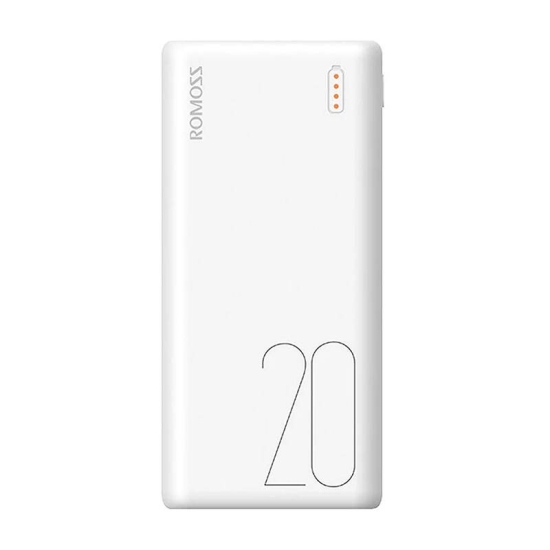 Powerbank Romoss Simple 20, 20000mAh (biały)