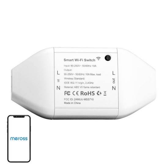 Inteligentny przełącznik Wi-Fi Meross MSS710-UN (Non-HomeKit)