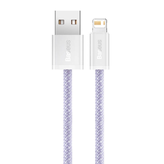 Kabel USB do Lightning Baseus Dynamic 2, 2.4A, 1m (fioletowy)