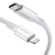 Kabel USB-C do Lightning UGREEN US171, 3A, 0.25m (biały)