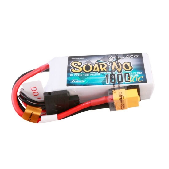 Akumulator Gens ace G-Tech Soaring 1000mAh 11.1V 30C 3S1P Lipo Battery