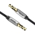 Kabel audio mini jack 3,5mm AUX Baseus Yiven 1m (czarno-srebrny)