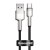 Kabel USB do USB-C Baseus Cafule, 66W, 0.25m (czarny)