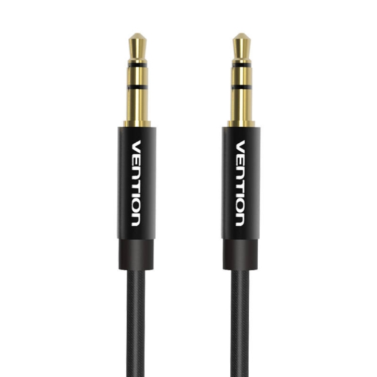 Kabel audio 3,5mm mini jack Vention BAGBF 1m  Czarny