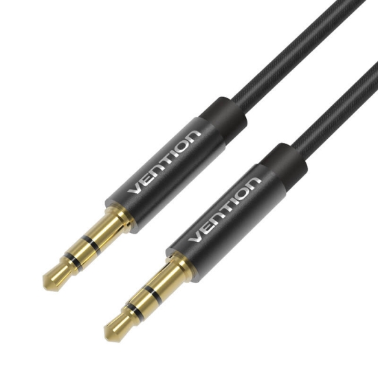 Kabel audio 3,5mm mini jack Vention BAGBF 1m  Czarny