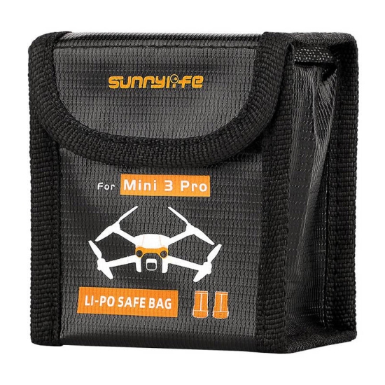 Pokrowiec etui na 2 baterie akumulatory Sunnylife do DJI Mini 3 Pro/Mini 4 Pro (MM3-DC385)