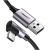 Kabel USB do USB-C kątowy UGREEN US284, 3A , 2m (czarny)