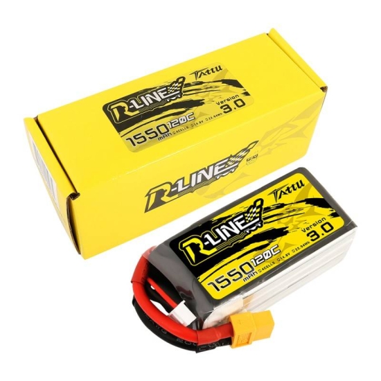 Akumulator Tattu R-Line Version 3.0 1550mAh 14,8V 120C 4S1P XT60