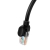 Kabel sieciowy Baseus Ethernet CAT5, 2m (czarny)