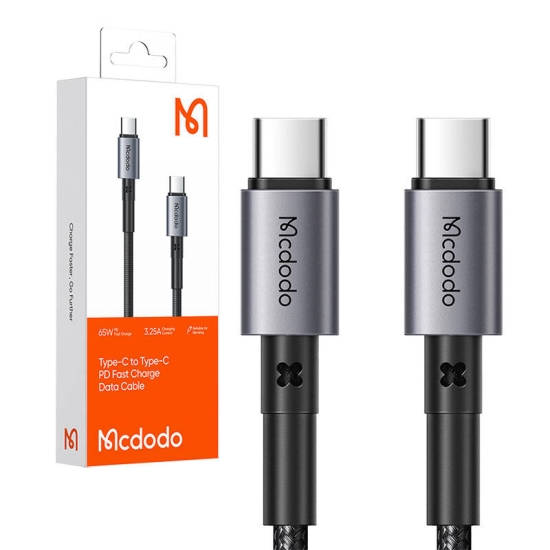 Kabel USB-C do USB-C Mcdodo CA-3131 , 65W, 1,5m (czarny)