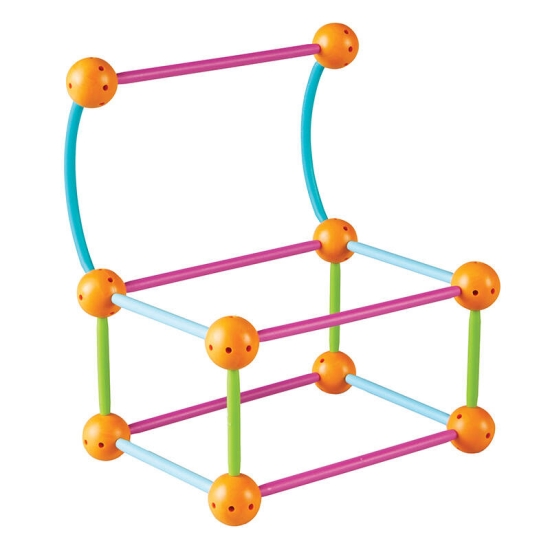 Zestaw do budowy brył geometrycznych Learning Resources LER 1773