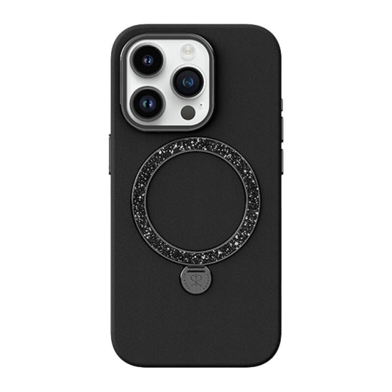 Etui Joyroom PN-14L4 Dancing Circle do iPhone 14 Pro Max (czarne)