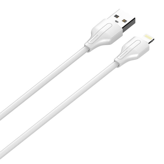 Kabel USB do Lightning LDNIO LS542, 2.1A, 2m (biały)