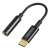 Adapter Choetech AUX003 USB-C do 3.5mm Audio Jack Adapter (czarny)