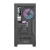Obudowa komputerowa Darkflash DRX70 GLASS + 4 wentylatory RGB (czarna)