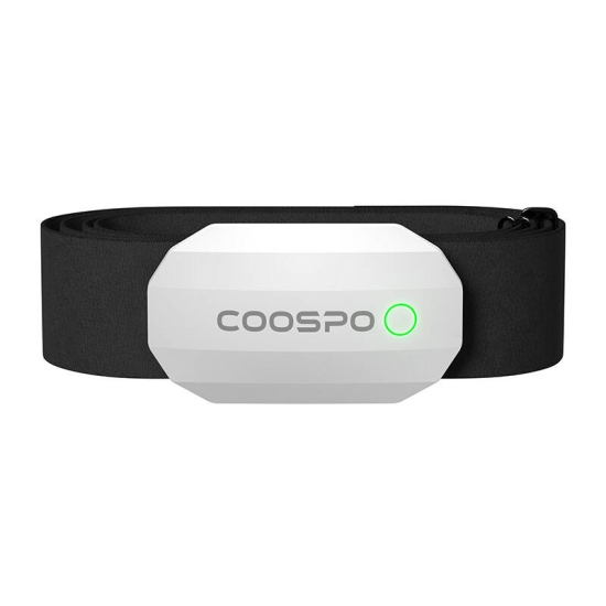 Czujnik tętna Coospo H808S-W - kompatybilne z:Strava, wahooo, mapmyfitness itp.