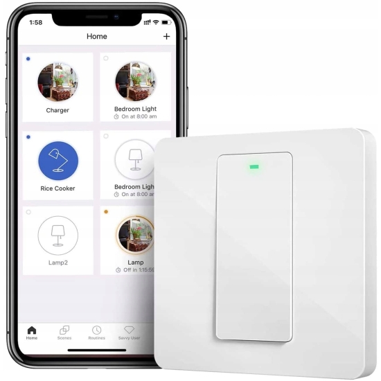 Smart Wi-Fi włącznik światła MSS550 EU Meross (HomeKit)