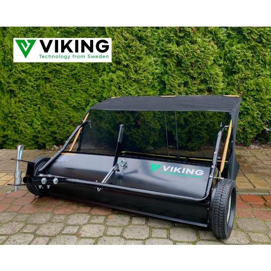 ZBIERACZ TRAWY LIŚCI VIKING TRAKTORKA KŁADA 100 CM