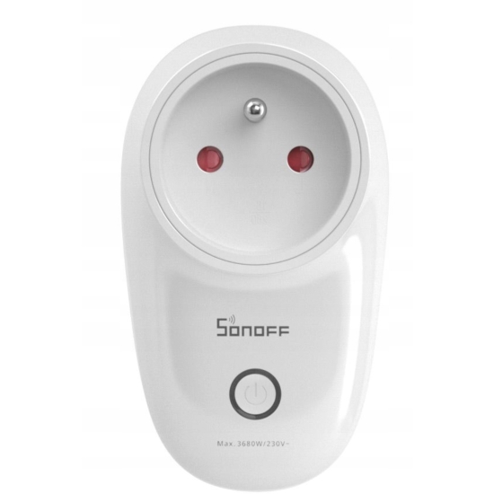 Inteligentne Gniazdko Wi-Fi Sonoff S26R2TPE-FR (Typ E)