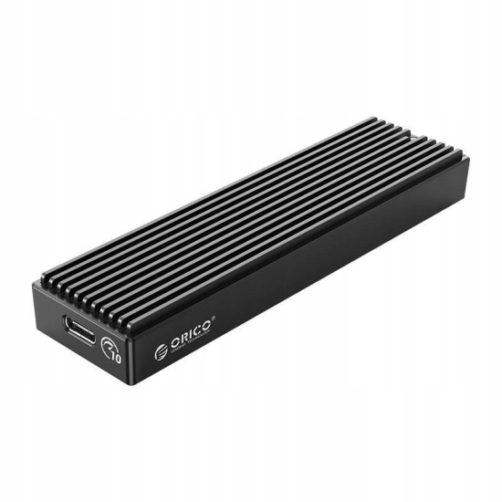 Obudowa dysku SDD M.2 Orico, NVME, USB-C 3.1 Gen.2, 10Gbps (czarna)