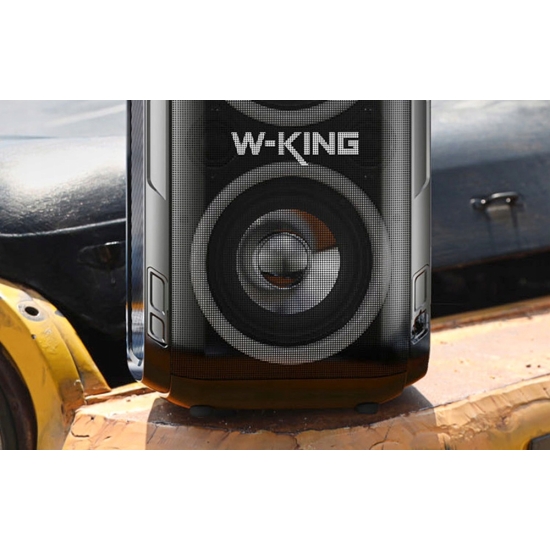 Głośnik bezprzewodowy Bluetooth W-KING T9II 60W (czarny)