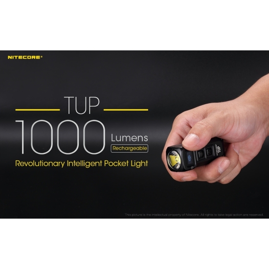 Latarka Nitecore TUP, 1000lm, USB