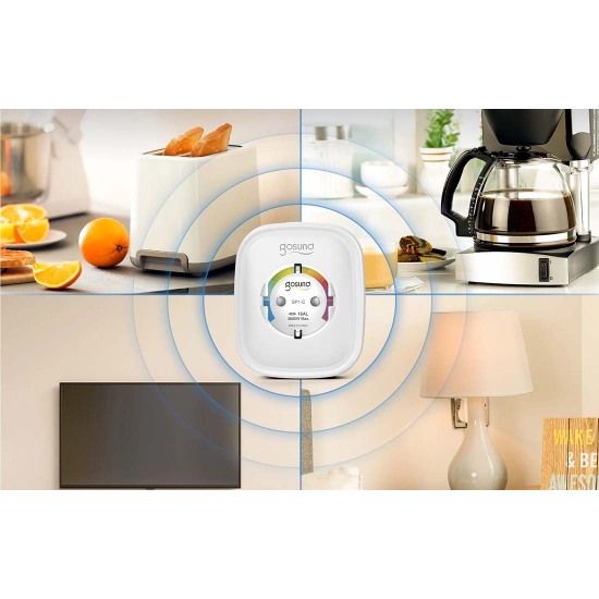 Inteligentne gniazdko WiFi Gosund SP1-H, 2 sztuki (HomeKit) (dwupak)