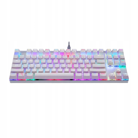 Klawiatura mechaniczna Motospeed CK101 RGB (biała)