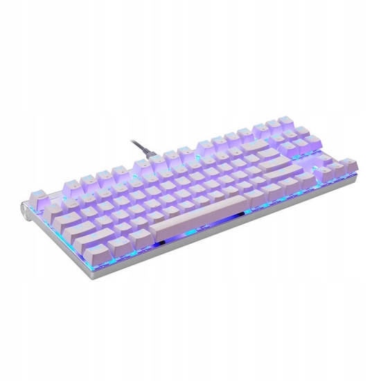 Klawiatura mechaniczna Motospeed CK101 RGB (biała)