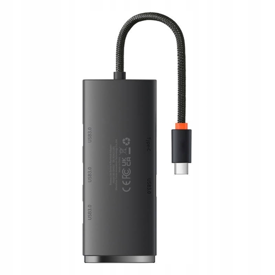 HUB USB 4-portowy USB-C 25CM (25CM)