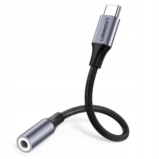 Adapter audio UGREEN AV142 USB-C do mini jack 3,5mm