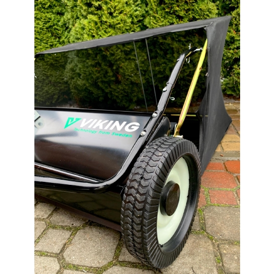 ZBIERACZ TRAWY LIŚCI VIKING TRAKTORKA KŁADA 100 CM