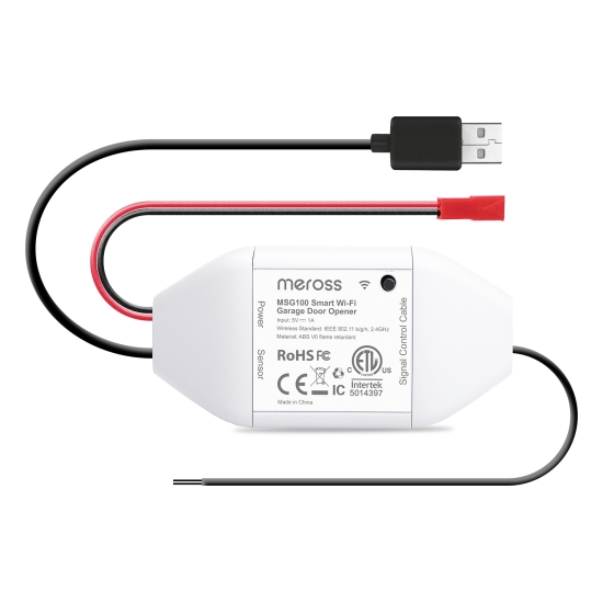 Inteligentny przełącznik drzwi garażowych Meross MSG100HK (HomeKit)