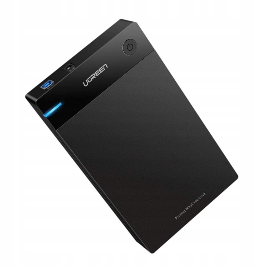 Obudowa zewnętrzna dysku HDD 3,5" UGREEN SATA USB 3.0 US222 (czarna)